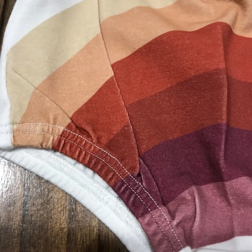 Pleiades Diaper Cover Baby 6M Neutral Pull On Rainbow Boho Western Hippie Indie